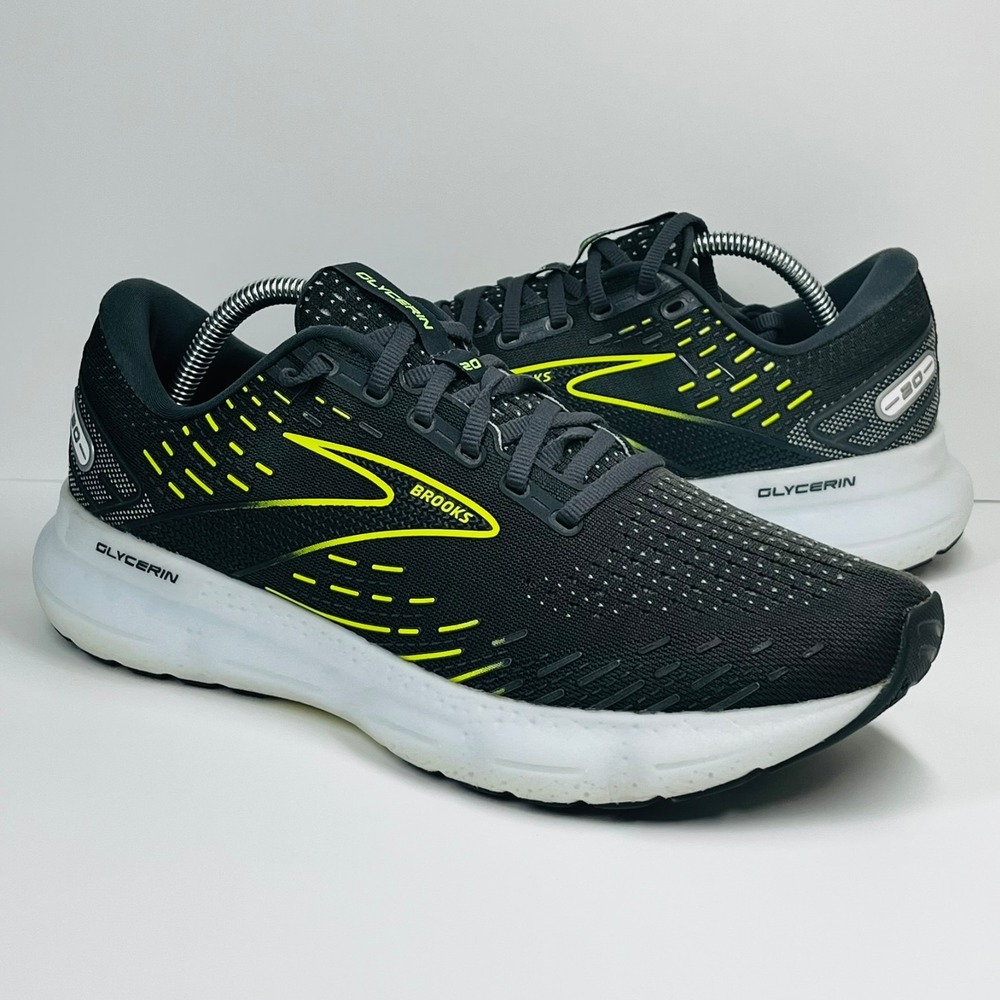 Brooks Glycerin 20 Running Shoes Women's 11 B‎ Ebony Nightlife *No Insoles